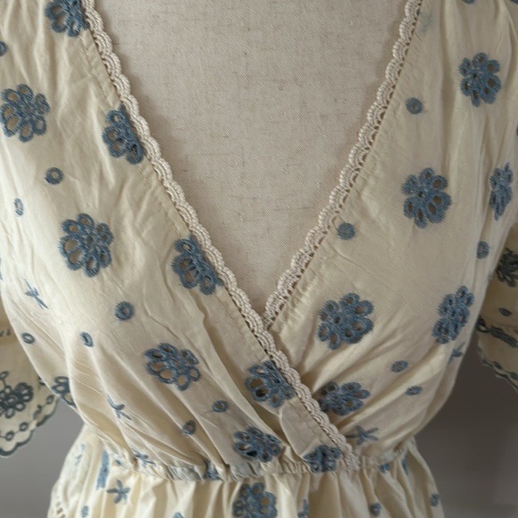 Chic Wish Summer Eyelet Top. M. - Picture 2 of 5